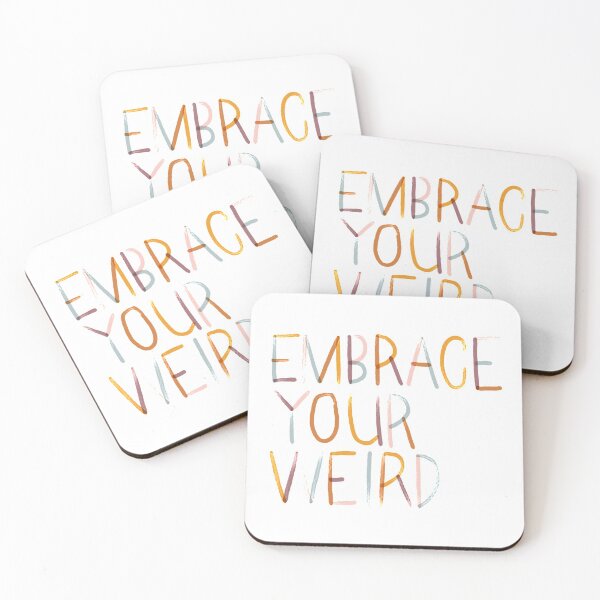Item preview, Embrace Your Weird | Christian Inspirational Faith | Illustration Calligraphy designed and sold by seaniemendoza.
