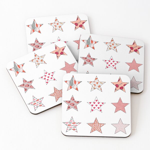 Item preview, VSCO Red Patterns Butterflies Hearts Checkered Lips Eyes Flowers  Stars designed and sold by chl033.