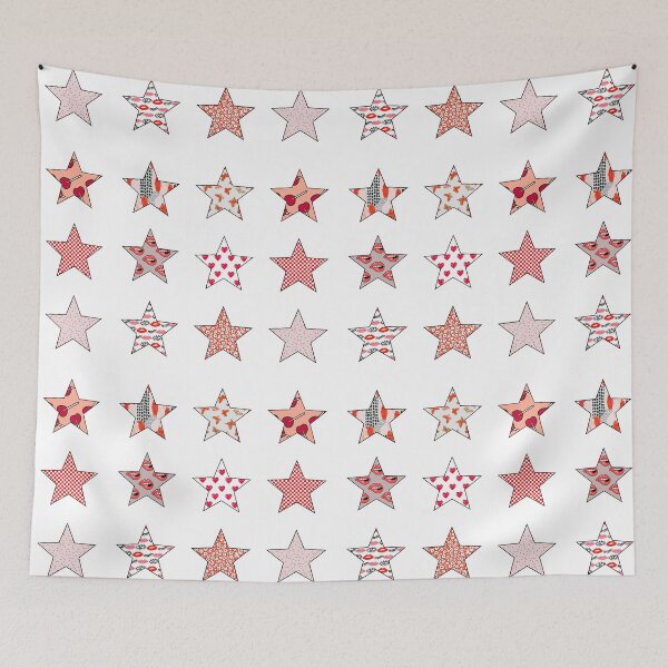 Item preview, VSCO Red Patterns Butterflies Hearts Checkered Lips Eyes Flowers  Stars designed and sold by chl033.