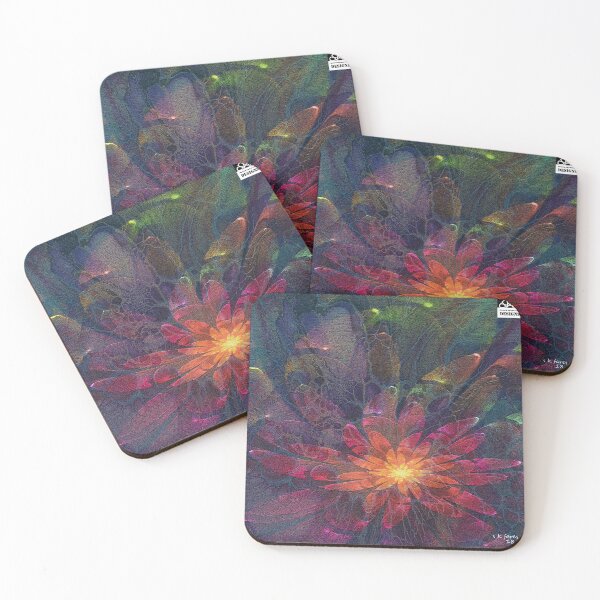 Item preview, abstract art flower designed and sold by skf-designs.