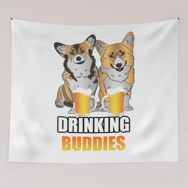 Item preview, Drinking Buddies designed and sold by FurbuddyWonders.