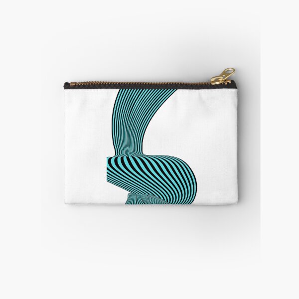 Item preview, optical illusion black and teal designed and sold by grovepros.