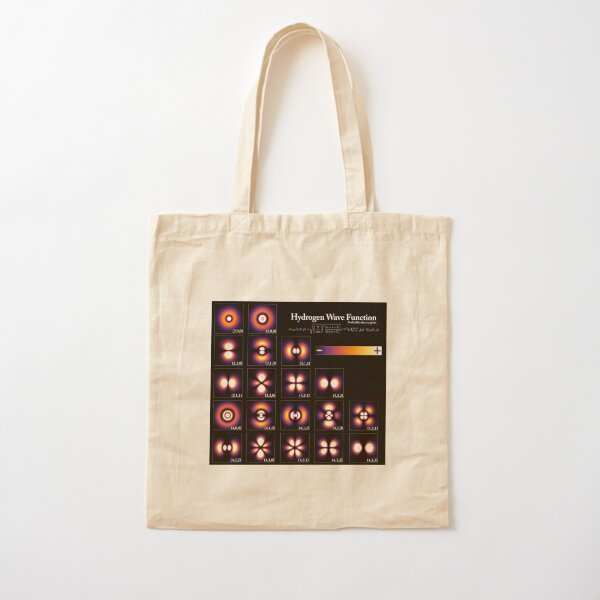 Hydrogen Wave Function Cotton Tote Bag