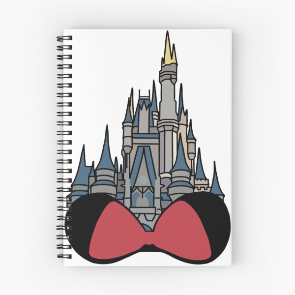 Item preview, cinderella's castle with minnie mouse ears designed and sold by ekmdesigns.
