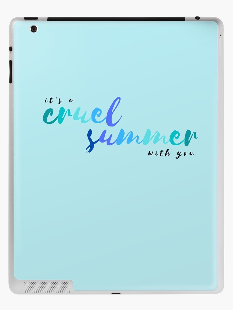 Rebel Girl Typ Title Lyrics of Song  iPad Case & Skin for Sale by