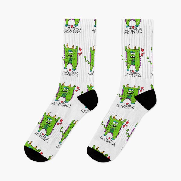 Item preview, I Love My Monster designed and sold by Maria  Gonzalez.