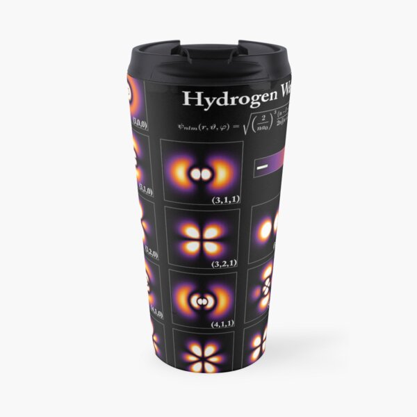 Hydrogen Wave Function Travel Mug