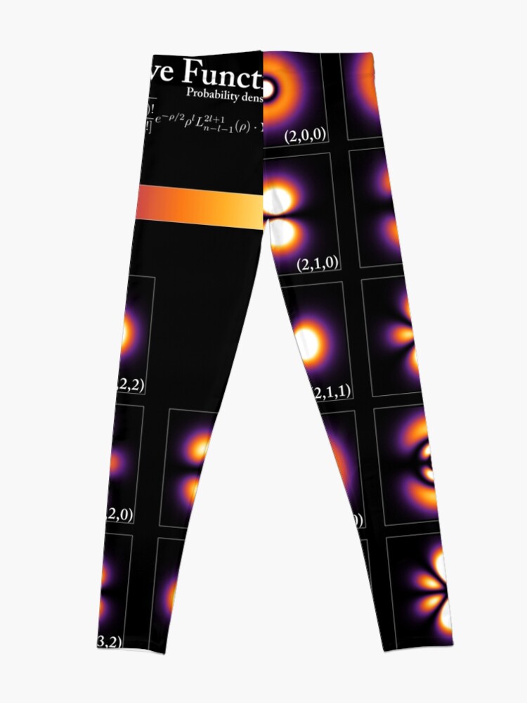 Alternate view of Hydrogen Wave Function Leggings