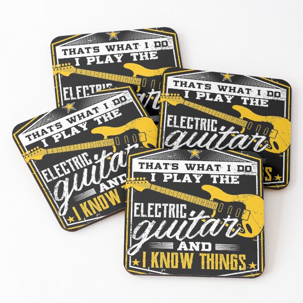 Item preview, Play Guitar and Know Things | Funny Guitar Player Music Tee designed and sold by Lisbob.