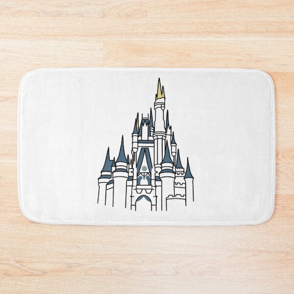 Item preview, cinderella's castle outline designed and sold by ekmdesigns.