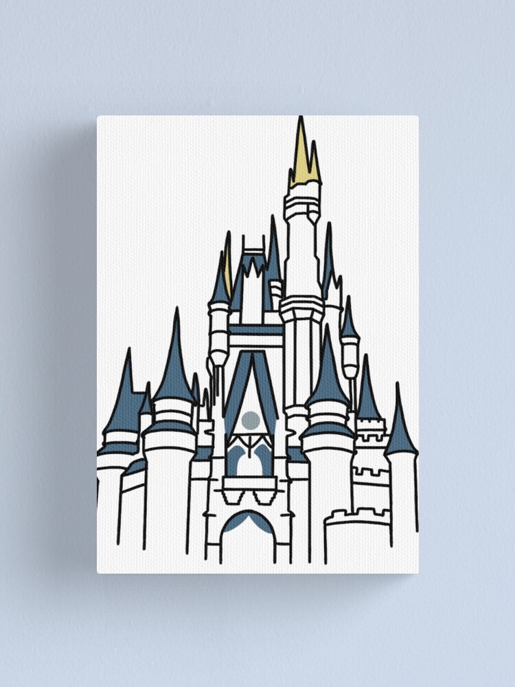 Disney Castle • Blank Canvas Art