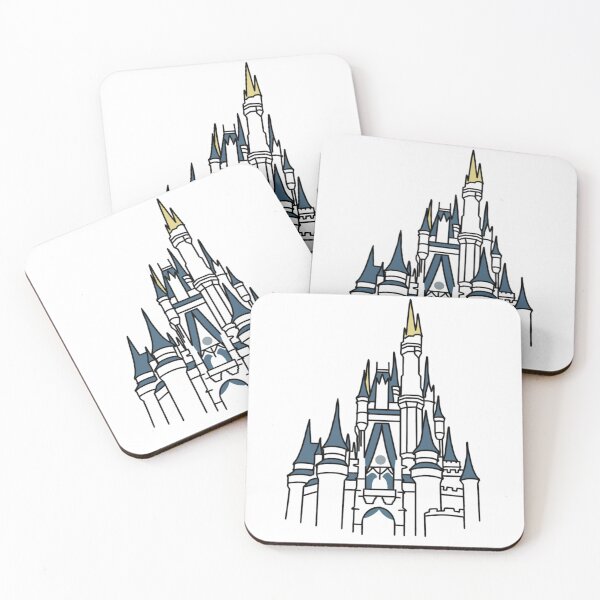 Item preview, cinderella's castle outline designed and sold by ekmdesigns.
