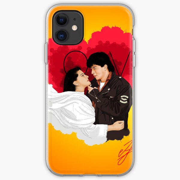 Love with Shah Rukh Khan and Kajol Devgan iPhone Soft Case
