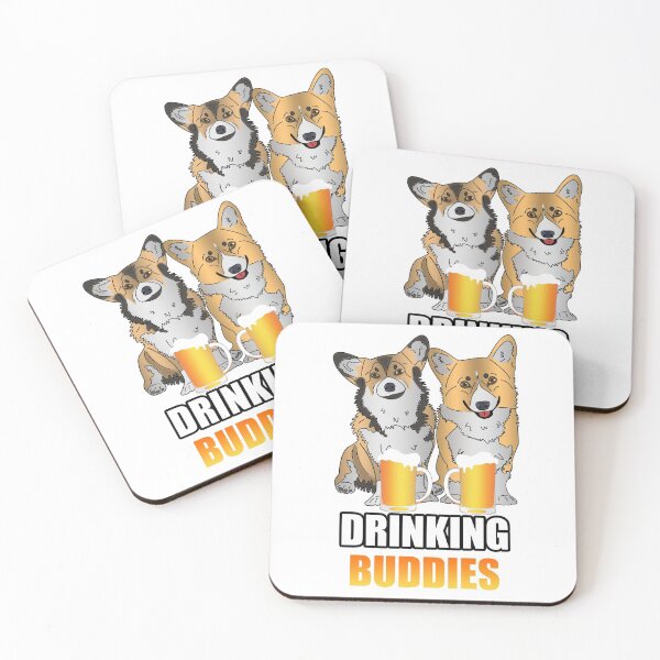 Item preview, Drinking Buddies designed and sold by FurbuddyWonders.