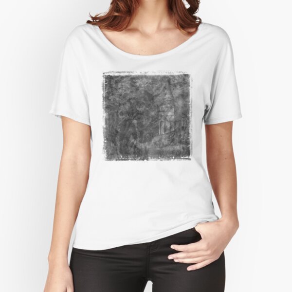 The Atlas of Dreams - Plate 28 (b&w) Relaxed Fit T-Shirt