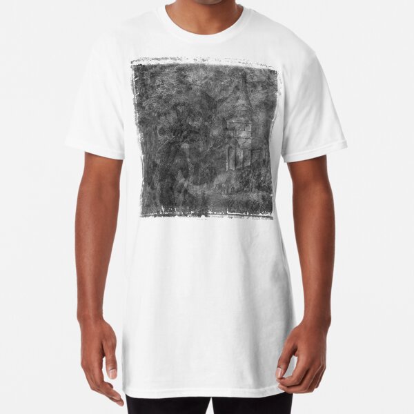The Atlas of Dreams - Plate 28 (b&w) Long T-Shirt
