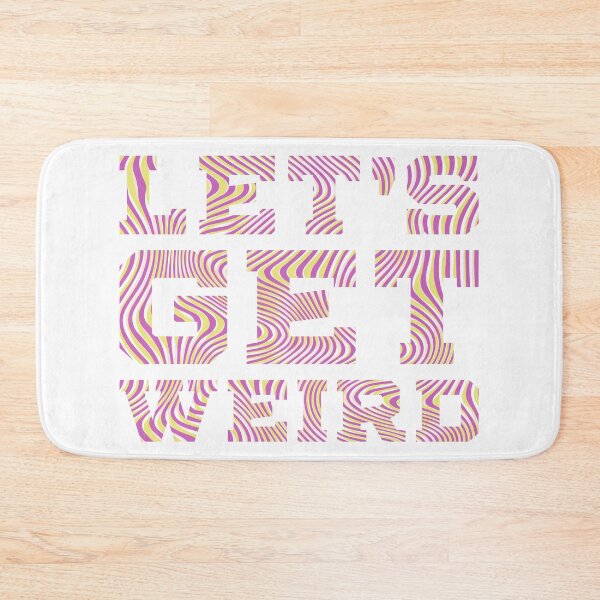 Item preview, Let's Get Weird design, Rave Tee, Music Festival product designed and sold by Lisbob.