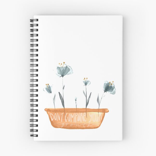 Item preview, Don't Compare Your Growth | Christian Inspirational Faith | Illustration Calligraphy designed and sold by seaniemendoza.