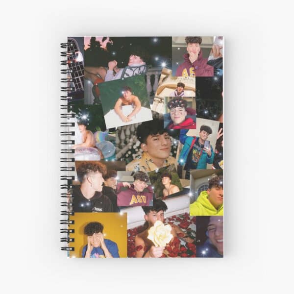 Tony Lopez Collage Spiral Notebook