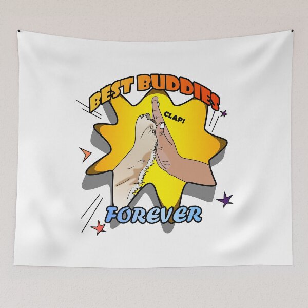 Item preview, Best Buddies Forever designed and sold by FurbuddyWonders.