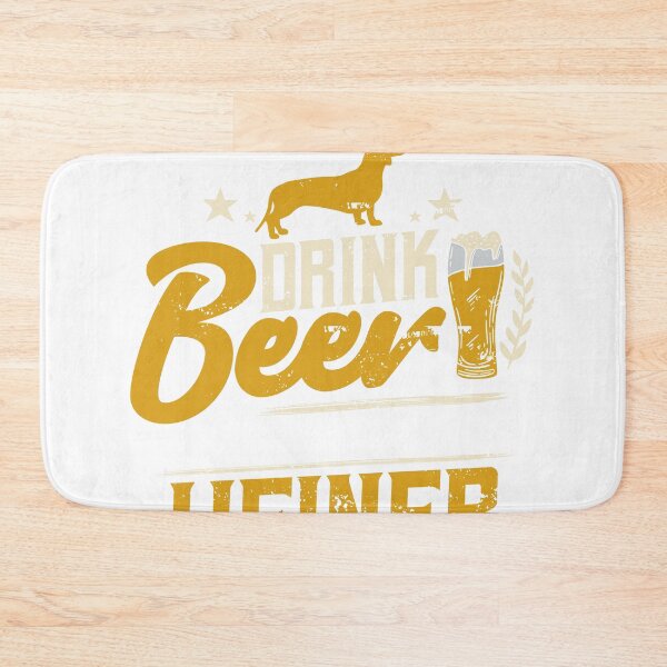 Item preview, Drink Beer Weiner Dog Lover Funny Gift product designed and sold by Lisbob.