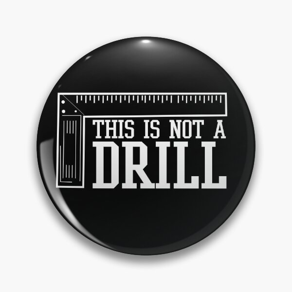 Item preview, This Is Not A Drill With A Carpenters Square Shirt Gear designed and sold by DynamicDesign.