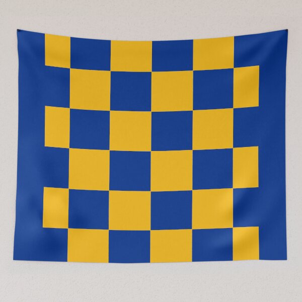 Item preview, Leicester Checkered Flag (Red and White) designed and sold by Confusion101.