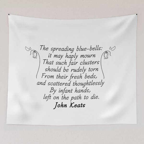 Item preview, John Keats Poem  designed and sold by Krystal  Thomas.