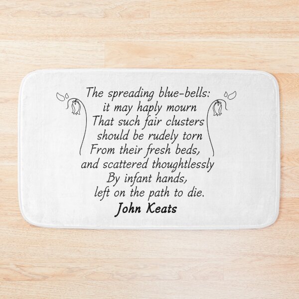 Item preview, John Keats Poem  designed and sold by Krystal  Thomas.