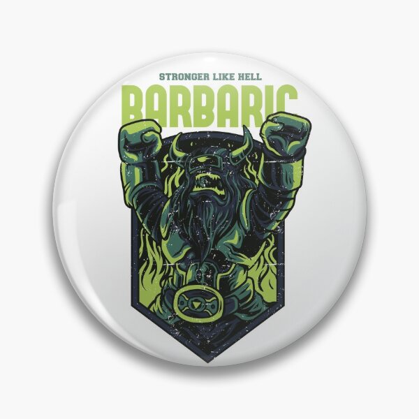 Item preview, Stronger Than Hell Barbaric Robot designed and sold by Vector Scout Lab.