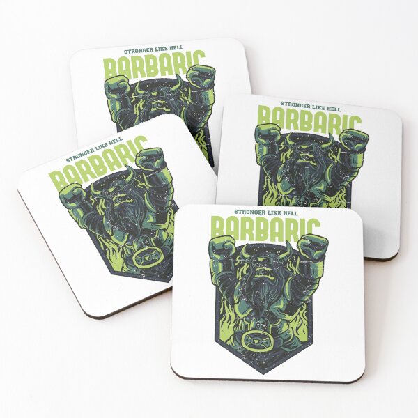 Item preview, Stronger Than Hell Barbaric Robot designed and sold by Vector Scout Lab.