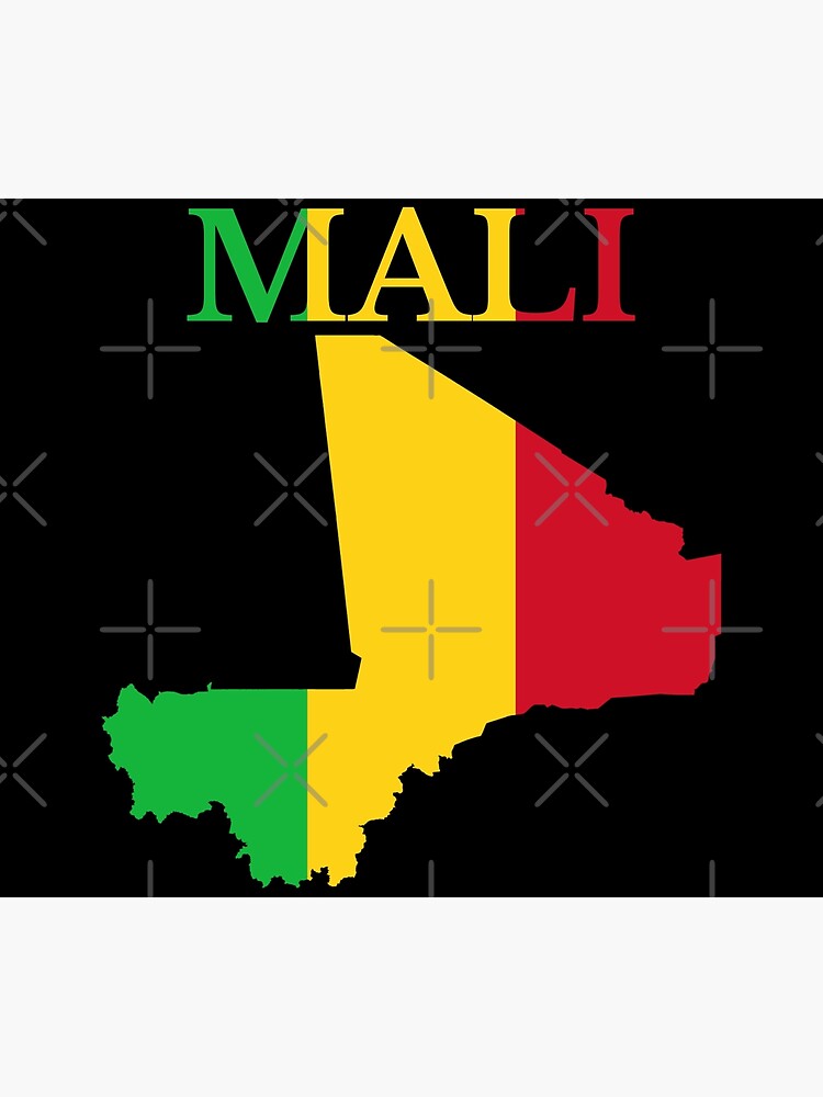 Mali Map Flag Poster for Sale by MKCoolDesigns MK