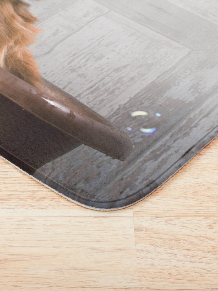 Alternate view of Bear in Bathtub Bath Mat