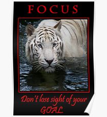 Focus inspirational poster Poster