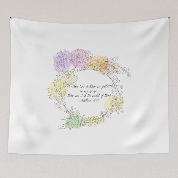 Item preview, Matthew 18:20 designed and sold by neteor.