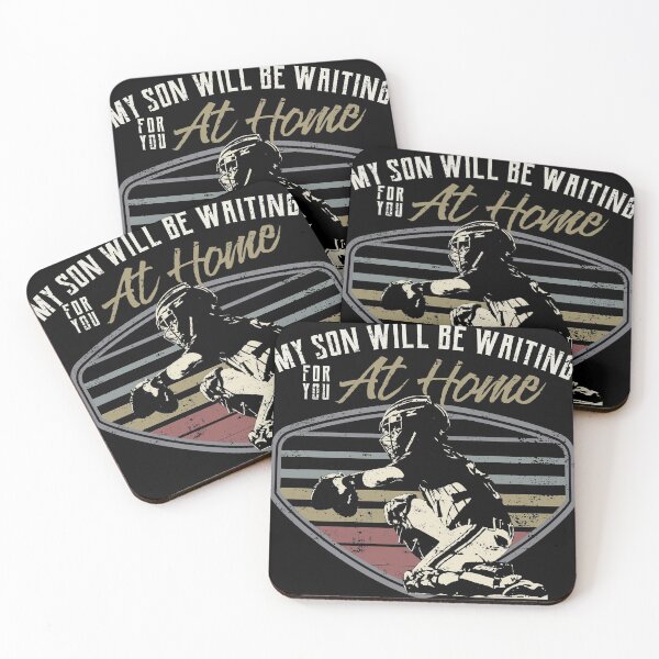 Item preview, My Son Waiting For You At Home Proud Baseball Dad Gift design designed and sold by Lisbob.