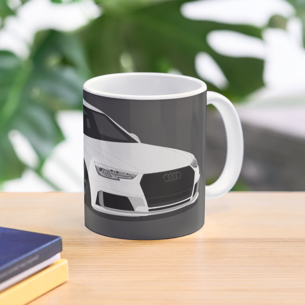 Dropped Audi A4 Sticker for Sale by VectorChaos