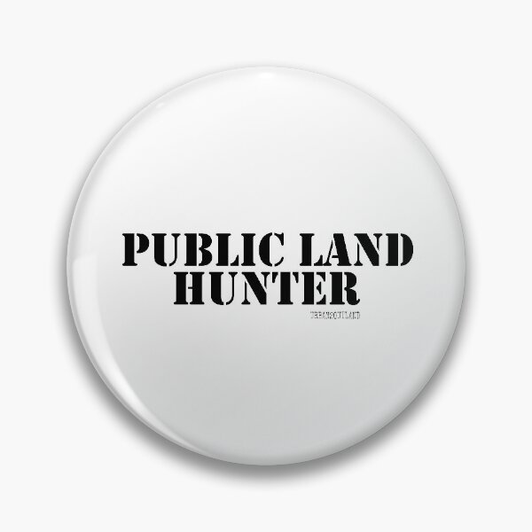 Item preview, Public Land Hunter Black designed and sold by urban2outland.