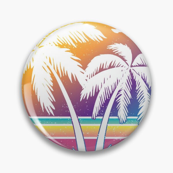 Item preview, Vintage Sunset Palm Tree Gift Design Idea Beach Lovers product designed and sold by Lisbob.