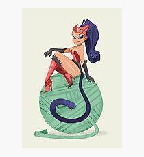 Catra Smoosh Photographic Print