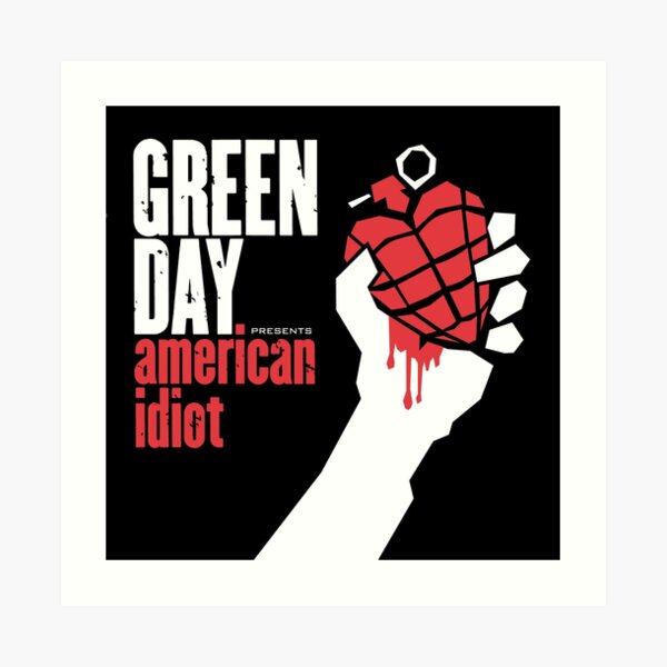 idiot americain Impression artistique