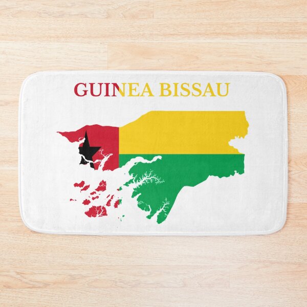 Item preview, Guinea Bissau Map Flag designed and sold by marosharaf.
