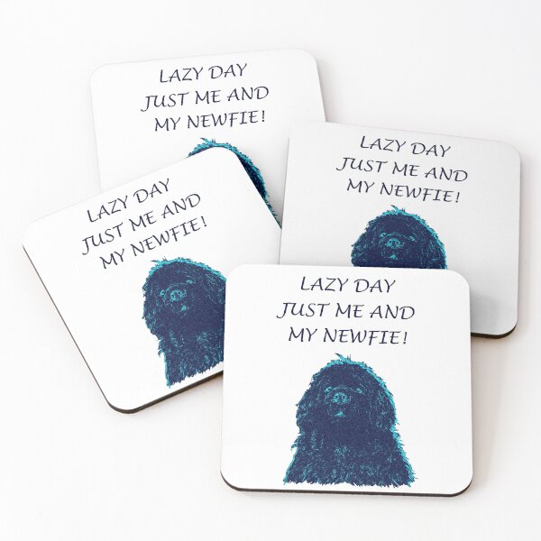 Item preview, Sweet Newfoundland Dog Blue designed and sold by Moonyflower.