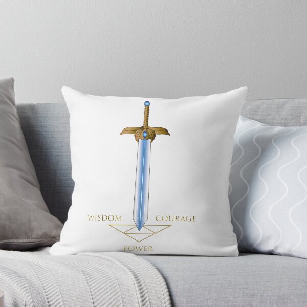 Item preview, X - caliber sword golden wisdom courage power designed and sold by sarantulas.