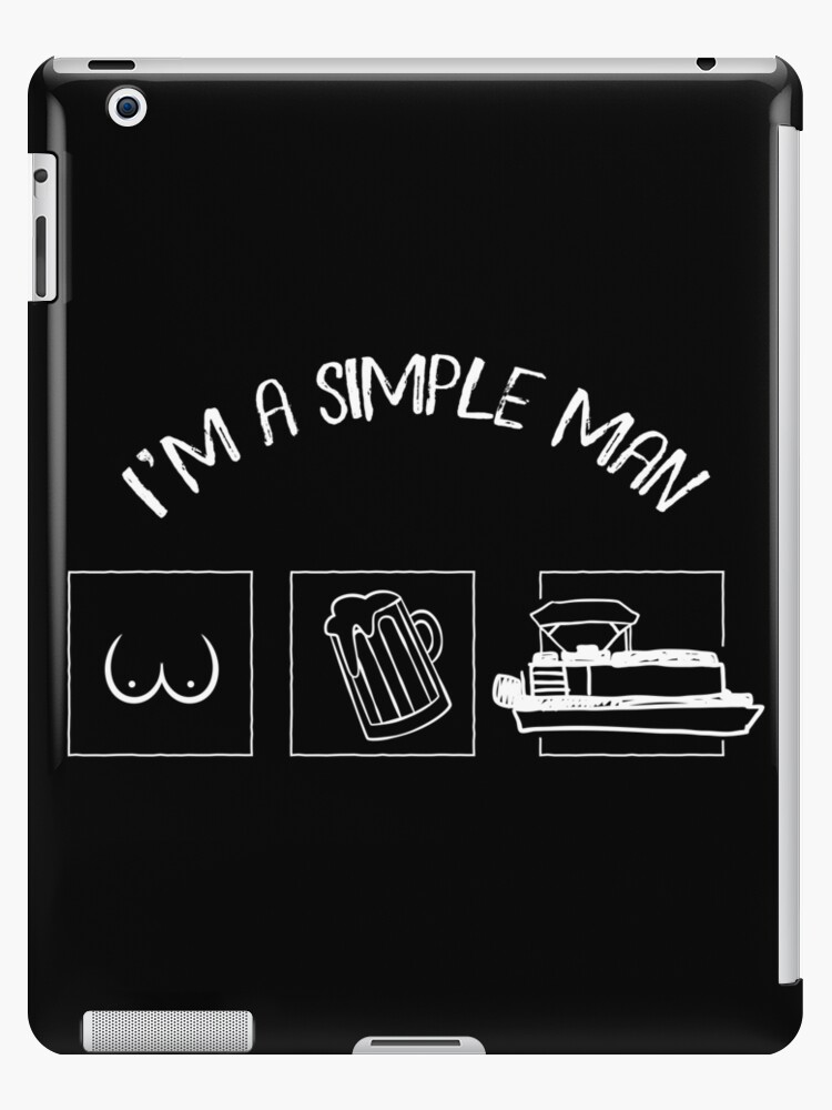 Funny Man Boobs Pontoon and Beer Gift Idea print Funny Man Boobs Pontoon and Beer Gift Idea print
