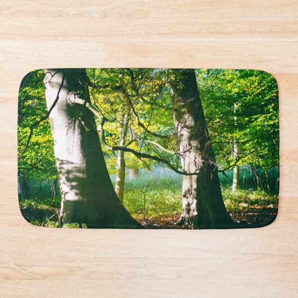 Item preview, Two Beech Trees in a Wood designed and sold by FOLK ART FUSION by heidiannemorris.