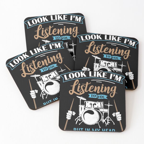 Item preview, Funny product for Drummers Drum Fans Band Members designed and sold by Lisbob.