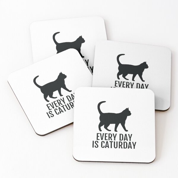 Item preview, Every Day is Caturday Cat Lover designed and sold by EstelleStar.
