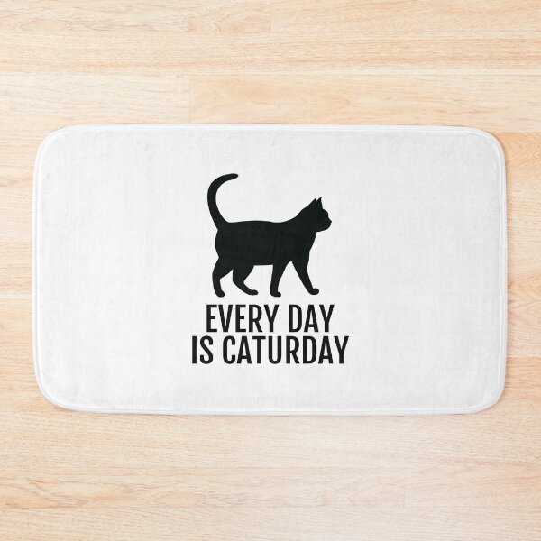 Item preview, Every Day is Caturday Cat Lover designed and sold by EstelleStar.