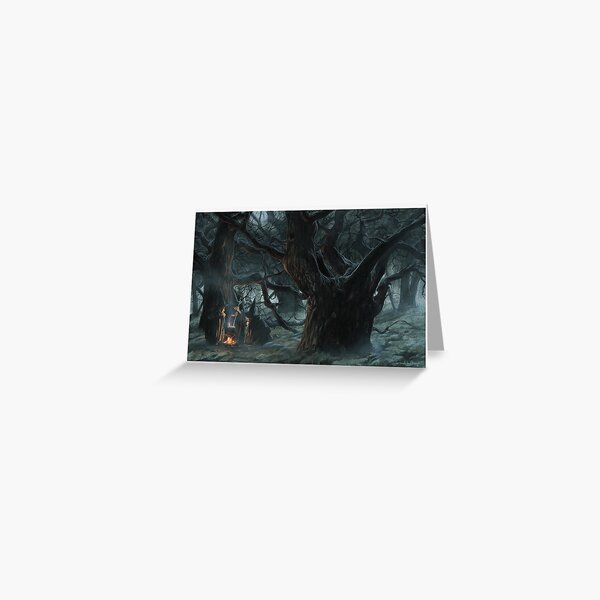 Halloween's Magic Caldron Greeting Card